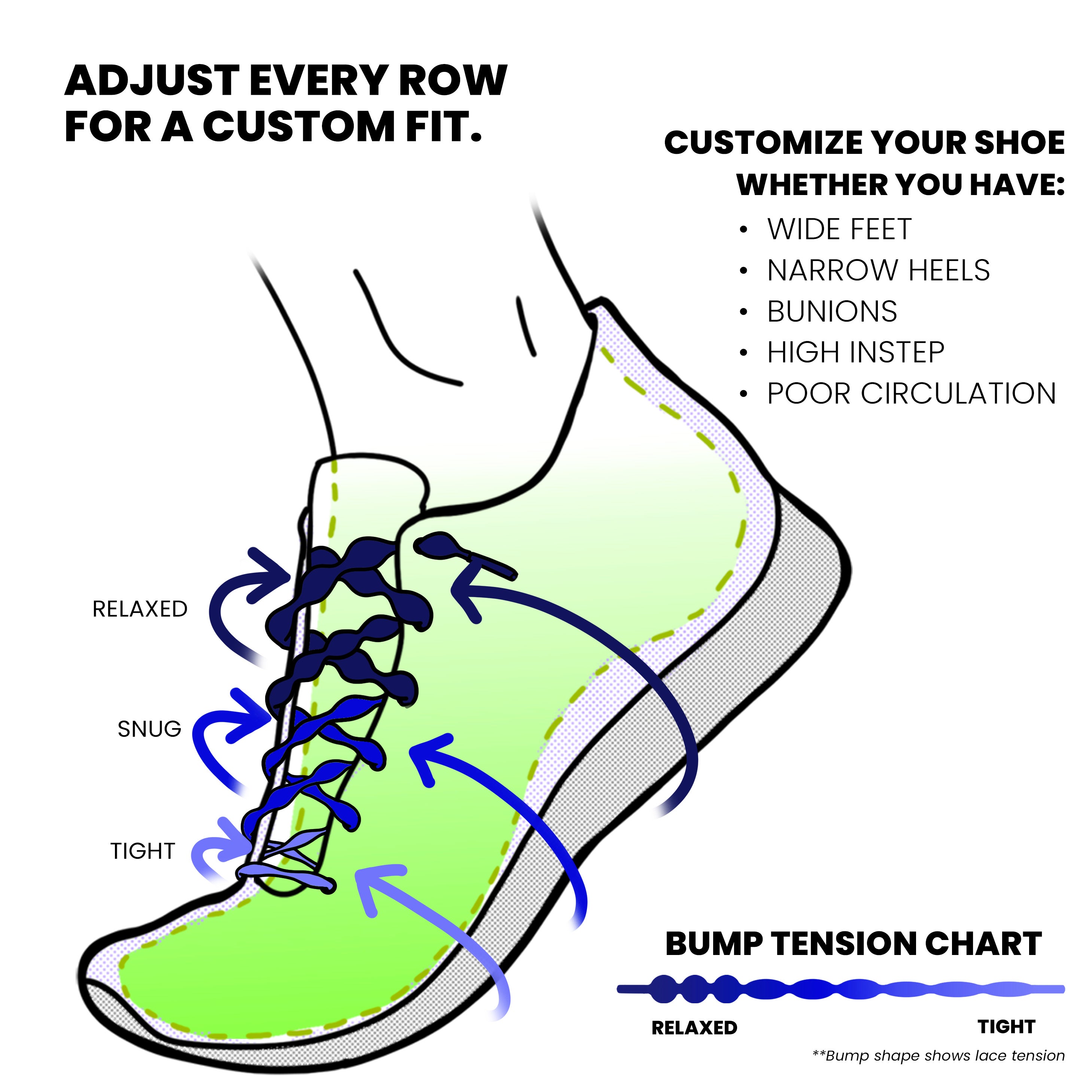 Caterpy Run - The Ultimate Elastic No Tie Shoelaces for Performance